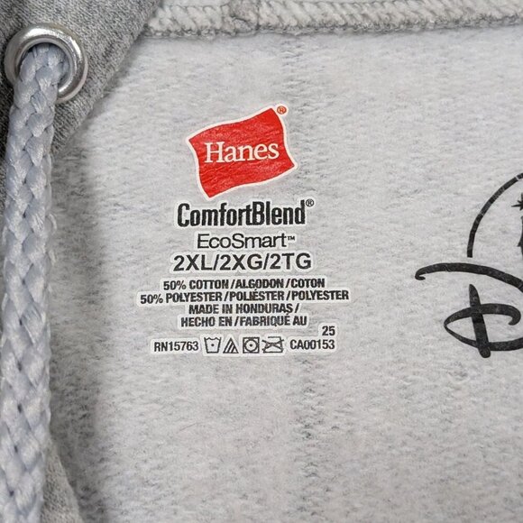 Disney Parks Zip up Hoodie XXL 'Leaf the Magic to us' Cast Member Chip n' Dale - Picture 6 of 6